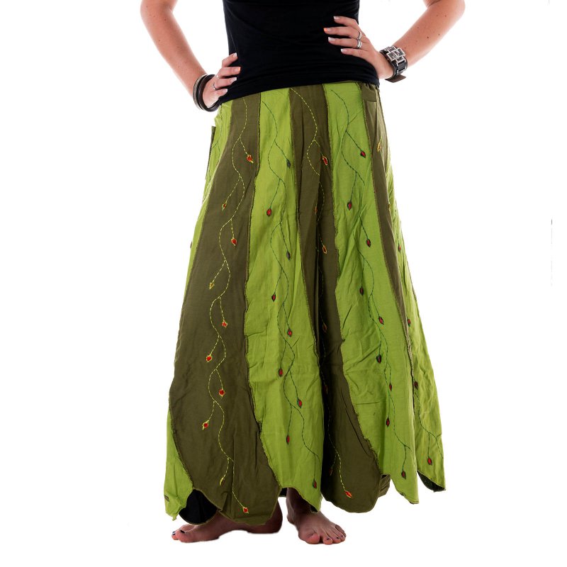 vishes Wickelrock langer Rock Boho chic , Vishes alternative Beklei